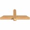 Ekena Millwork Eugene Smooth Timber Gable Bracket, Western Red Cedar, 36"W x 15"H x 3 1/2"D x 3 1/2"F, 10/12 Pitch GBW036X15X0404EUG00SWR - alternate 5